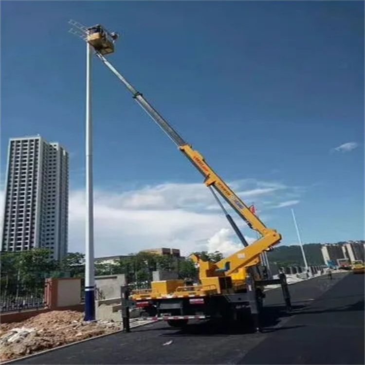 横栏镇维修路灯的曲臂升降车出租