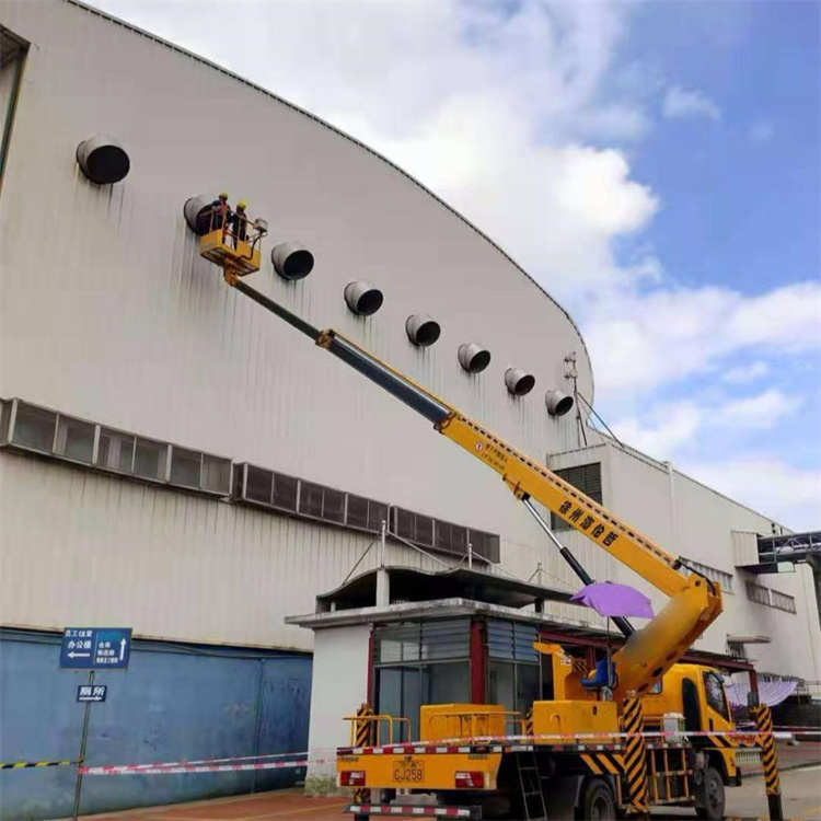 横栏镇高空作业车出租服务：专业广告牌安装解决方案